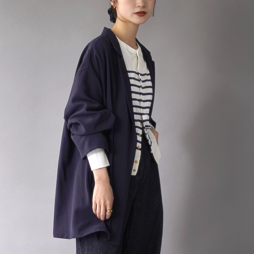 mizuiroind（ミズイロインド） テーラード シャツ ジャケット
