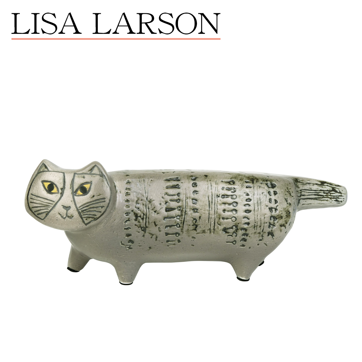 Lisa Larson（リサラーソン） 【並行輸入品】リサラーソン 置物 猫