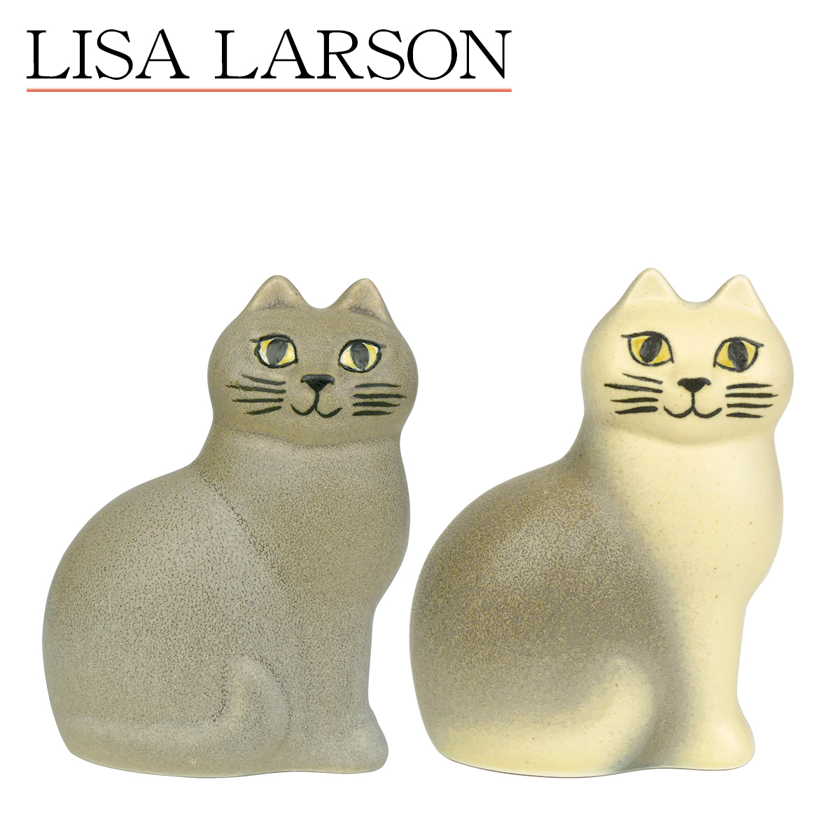 Lisa Larson（リサラーソン） 【並行輸入品】リサラーソン 猫 置物