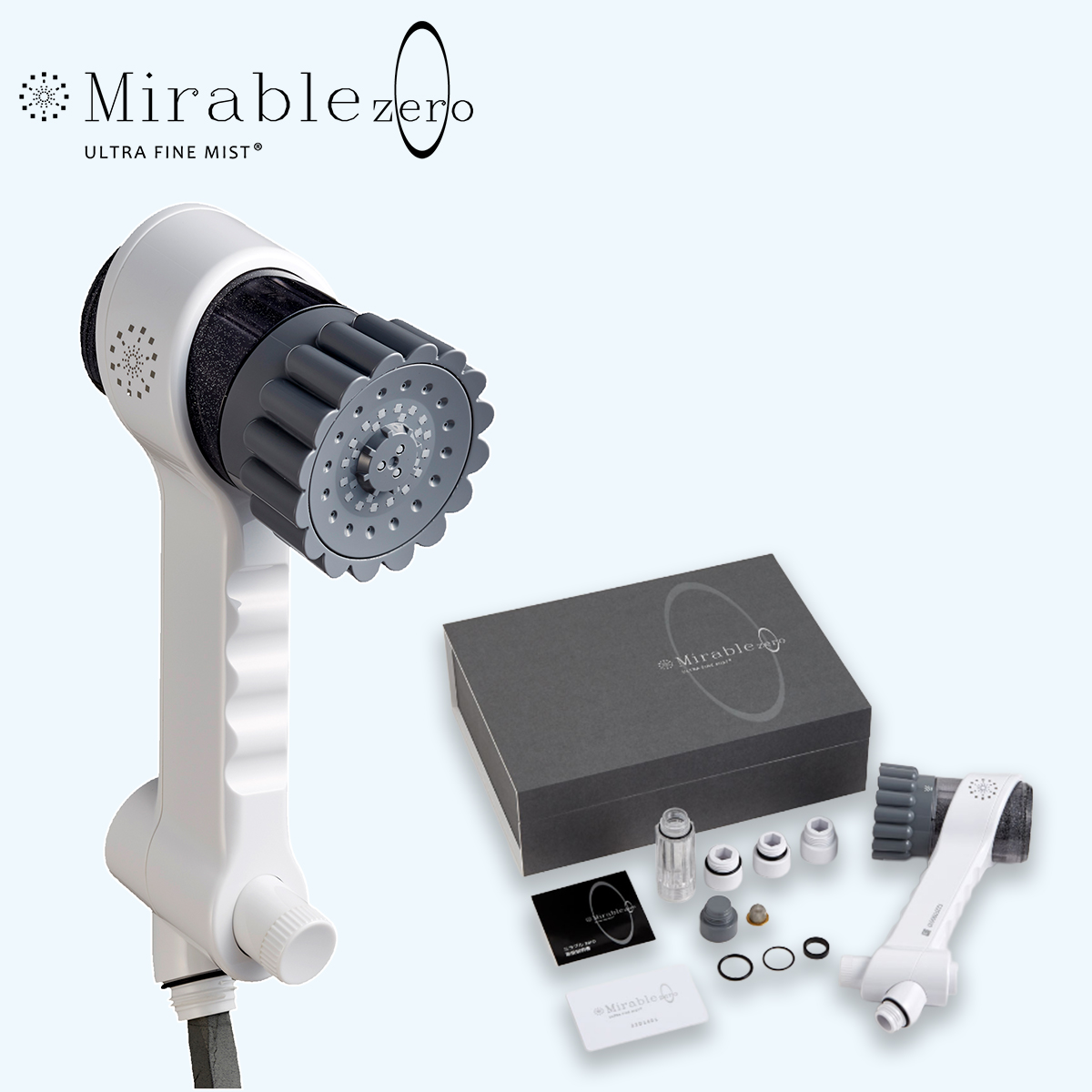 ミラブル 正規品保証付き ミラブルzero ウルトラファインバブル