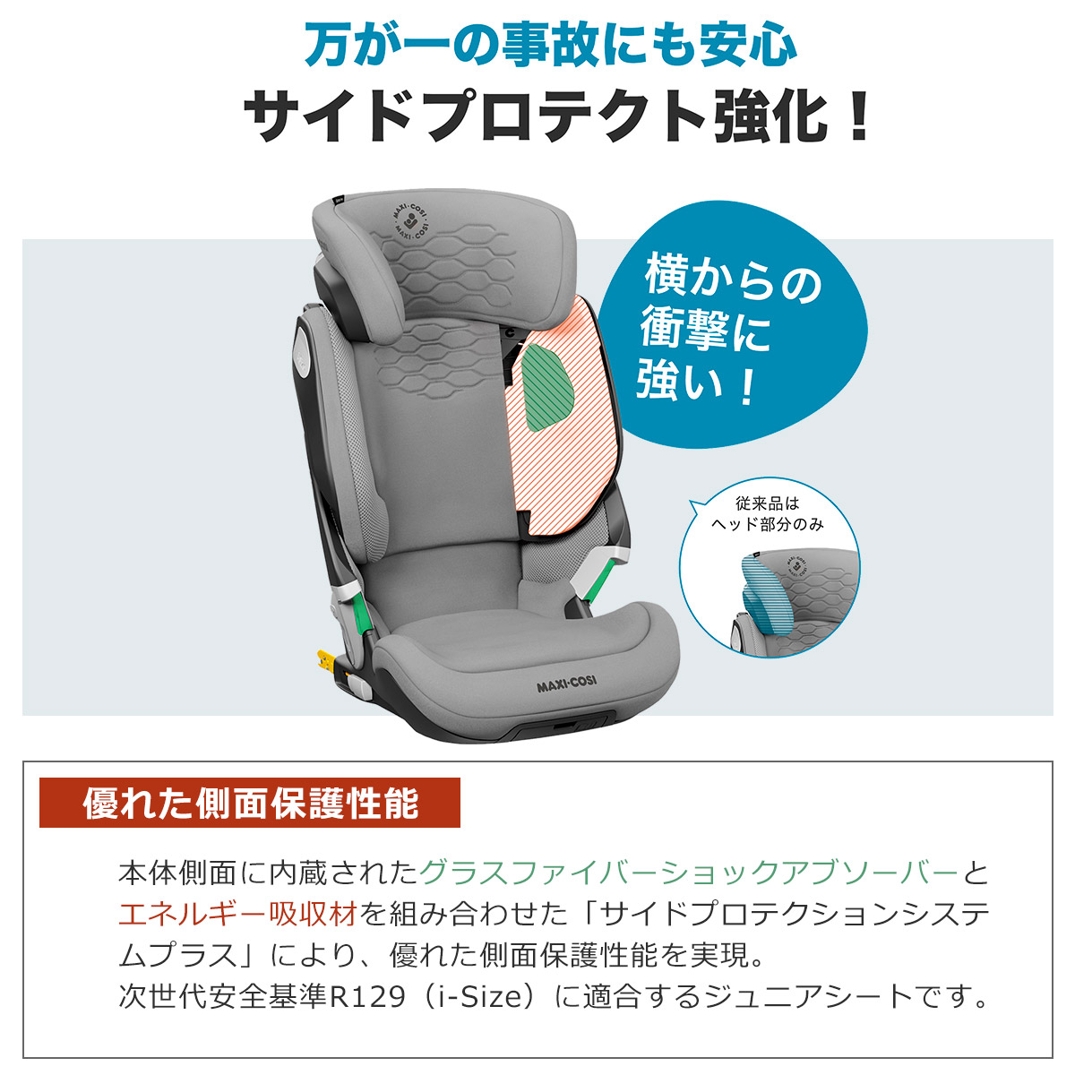 MAXI-COSI（マキシコシ） コアプロアイサイズ ジュニアシート KORE PRO