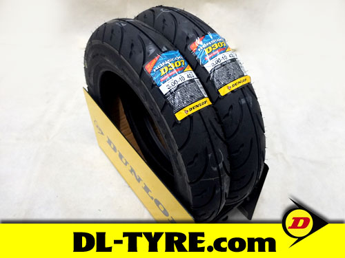 DUNLOP（ダンロップ） #1[前後セット] DUNLOP D307 90/90-10 100/90-10
