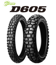 DUNLOP（ダンロップ） [前後セット] 新品 D605 3.00-21 4.60-18 [TTR