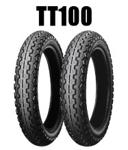 DUNLOP（ダンロップ） [前後セット] 新品 TT100 3.60H18 4.10H18