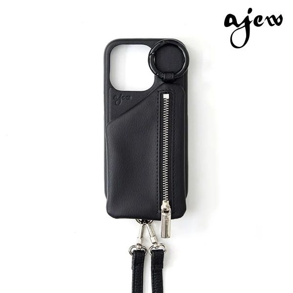 ajew（エジュー） iPhone13/13pro対応 ajew cadenas zipphone case