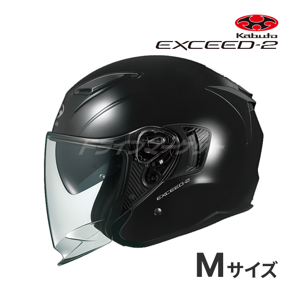 EXCEED OGK KABUTO EXCEED-2 ブラックメタリック M(57-58cm