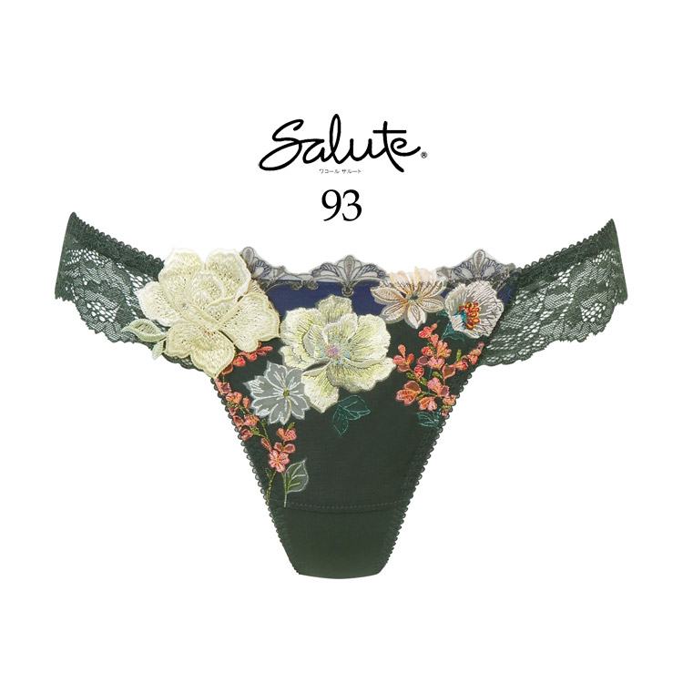 サルート（SALUTE） ワコール 93G Tバック ショーツ ソング レディース