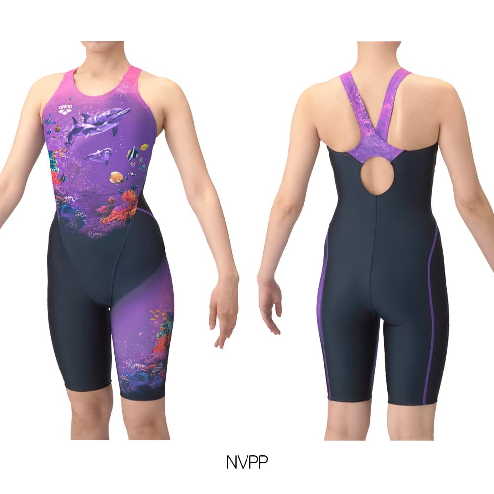 アリーナ（arena） フィットネス水着 レディース スパッツ オープン