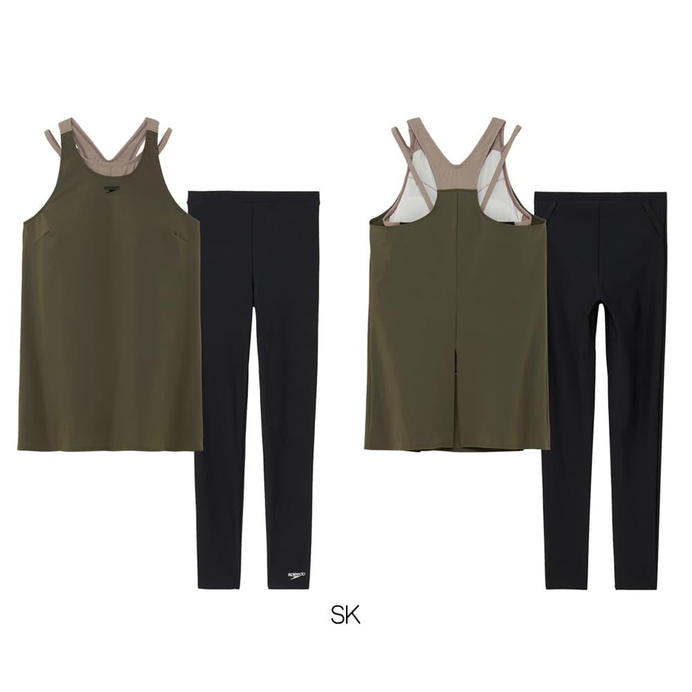 speedo（スピード） フィットネス水着 レディース エアパロング Soft