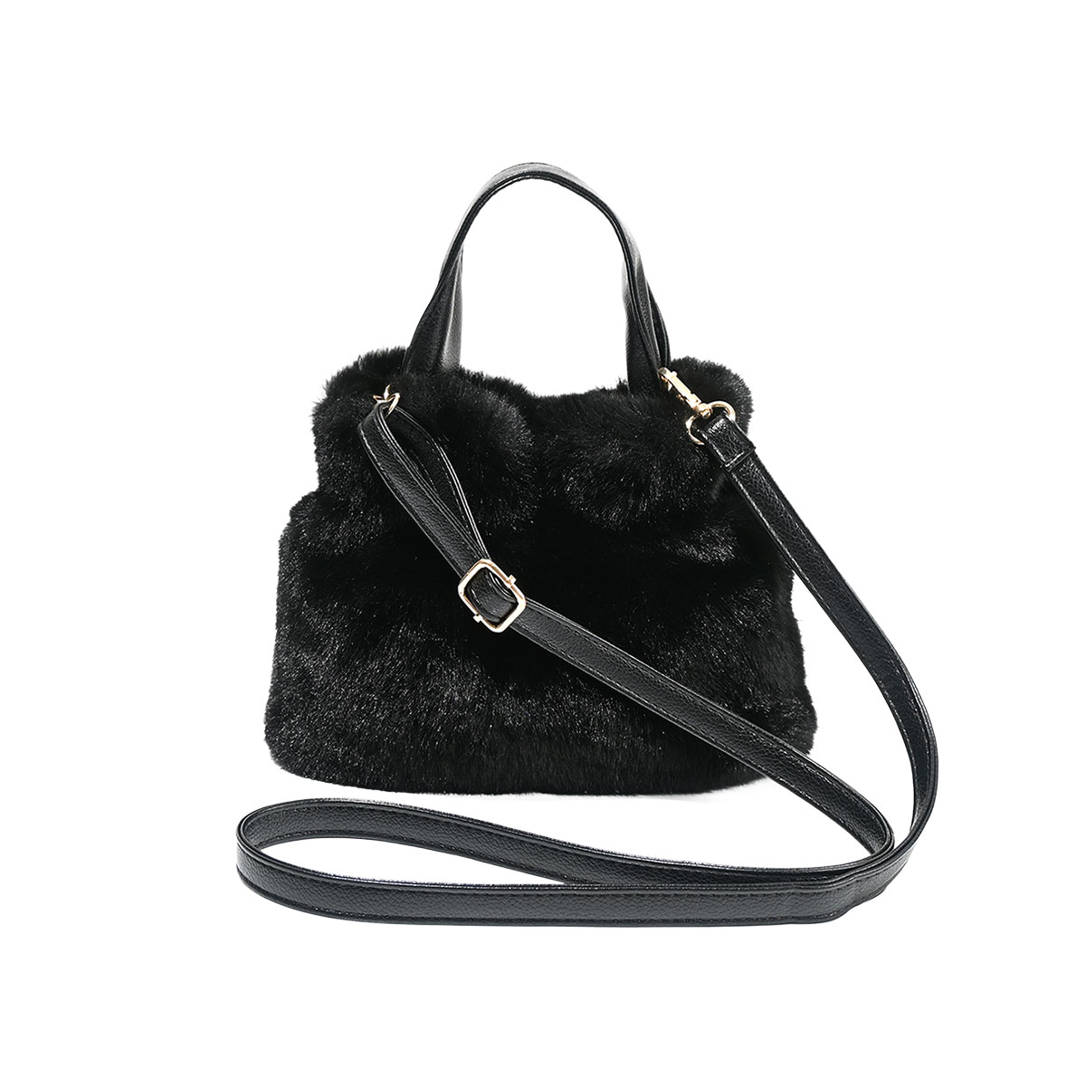 ファーバッグ 2way トート ショルダー レディース 斜めがけバッグ