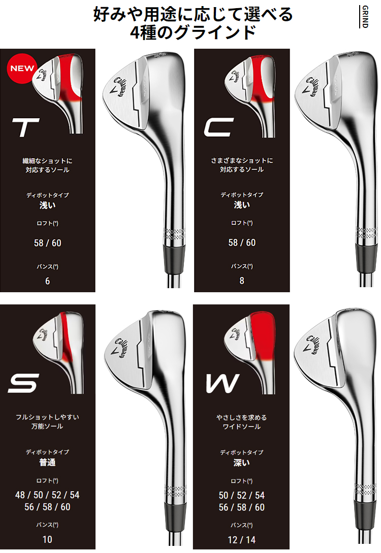 Callaway（キャロウェイ） 日本正規品 OPUS オーパス ウェッジ クロム