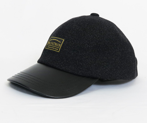 Mr.FATMAN ミスターファットマン ウールクラシック レザー キャップ