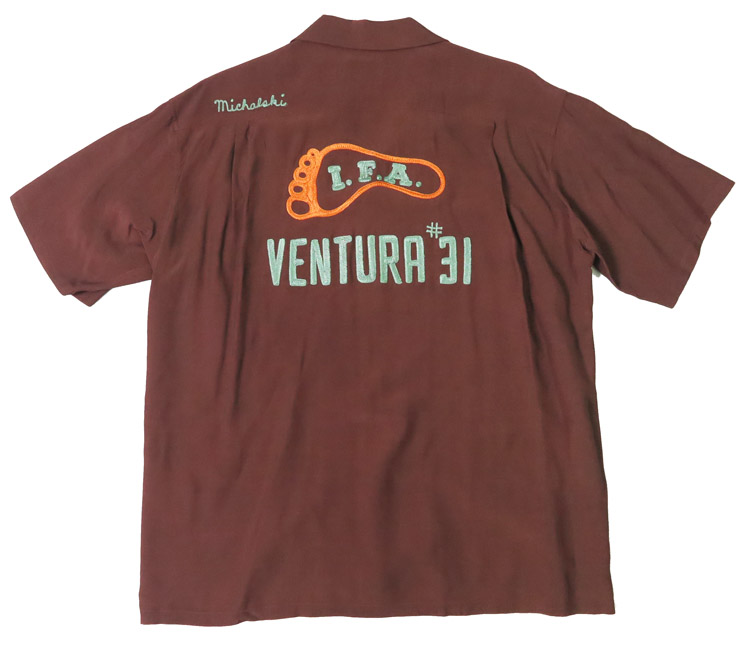 STYLE EYES（スタイルアイズ） 半袖 ボウリングシャツ I.F.A