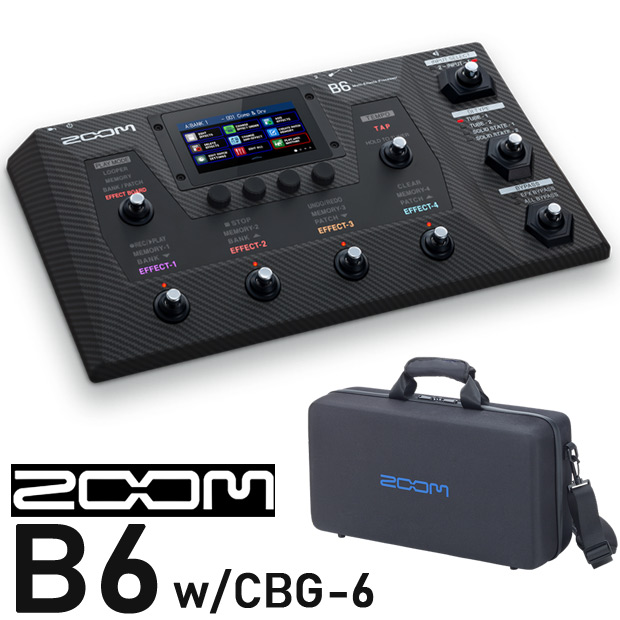 ズーム（zoom） ZOOM B6 ベース マルチ エフェクター 専用ケース CBG-6
