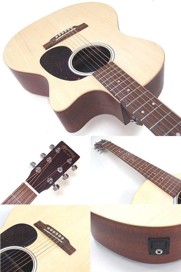 Martin 0-X1E-01超美品！マーチンエレアコ純正ギグバッグ付