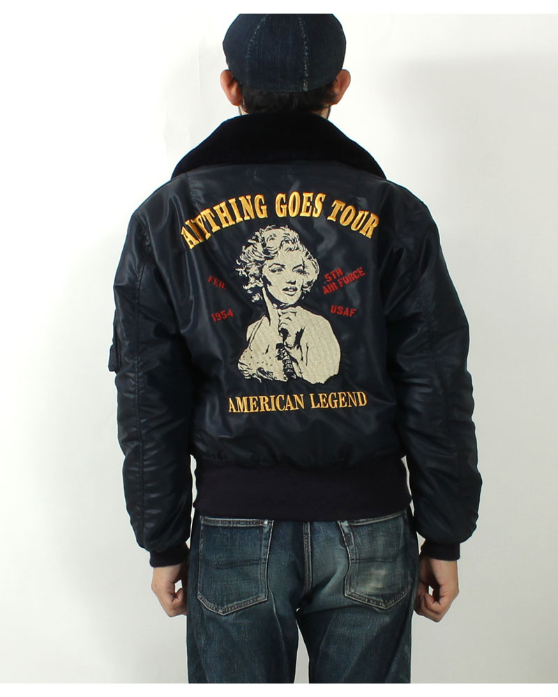 TOYS McCOY（トイズマッコイ） B-15C フライトジャケット マリリン