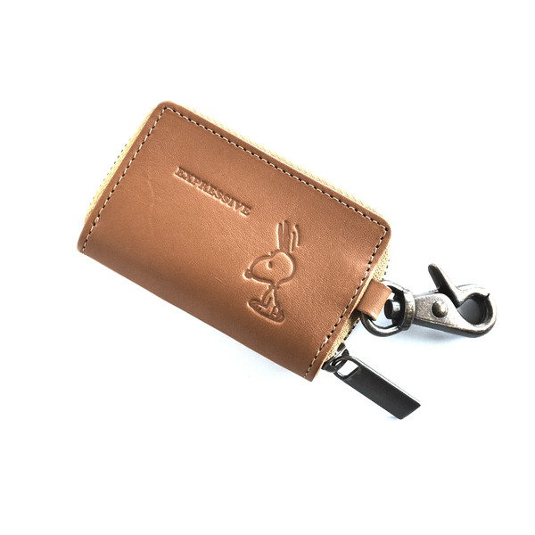 SNOOPY（スヌーピー） キーケース メンズ スマートキー 鍵入れ 小銭