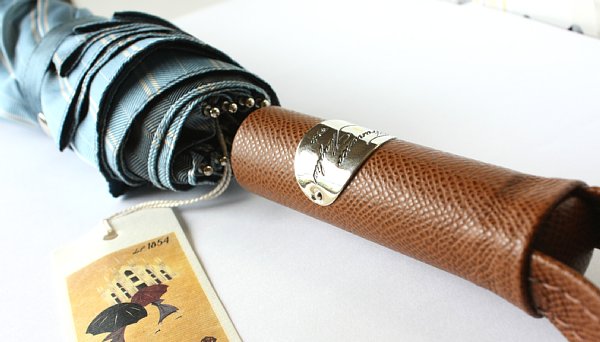 MAGLIA FRANCESCO マリアフランチェスコ 折りたたみ傘 -SAX BLUE×WHITE