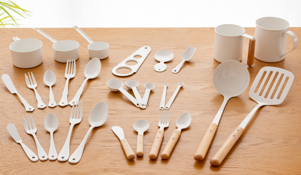 2/27-3/1はポイント10倍／ プチスプーン 琺瑯 ホーロー カトラリー