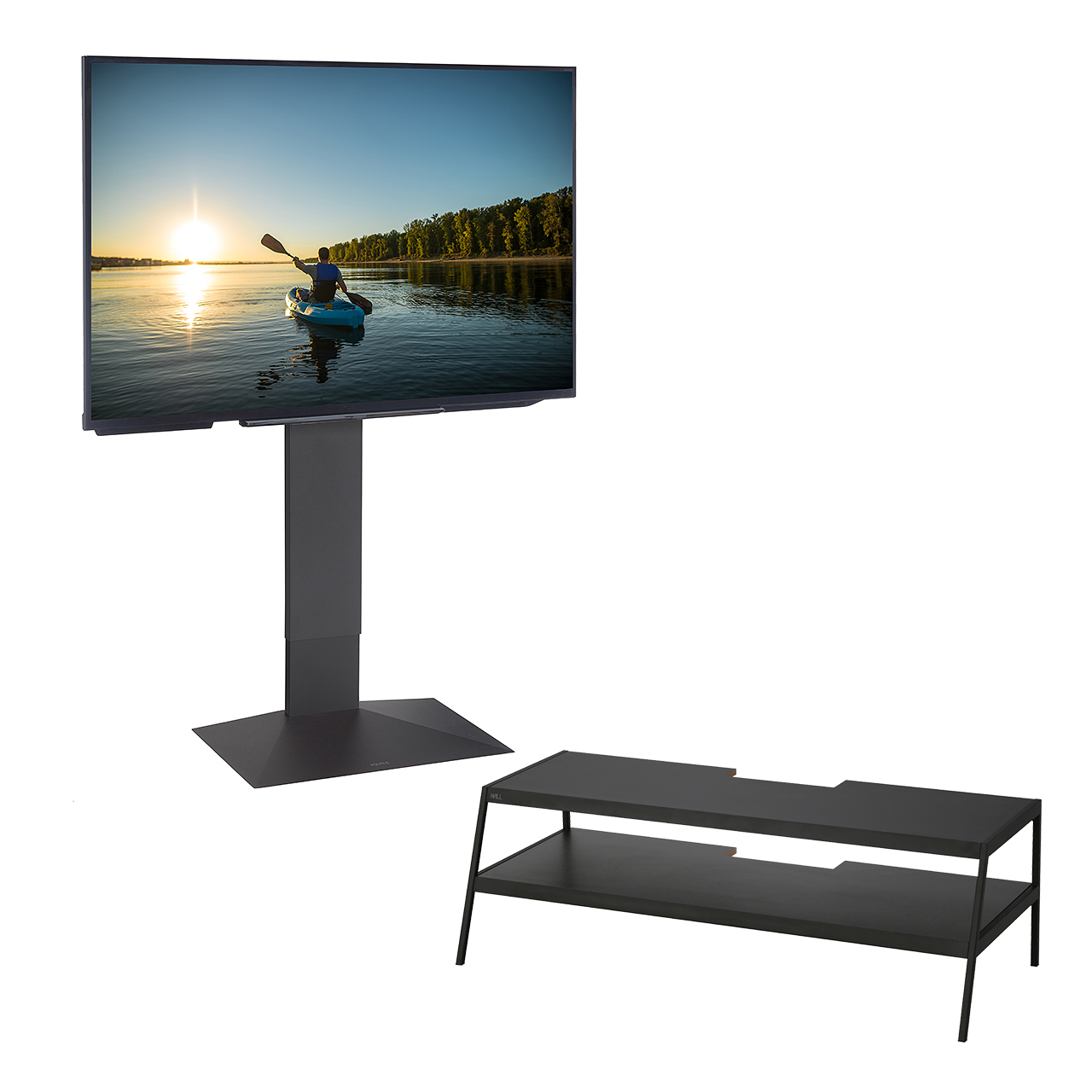 EQUALS（イコールズ） テレビ台 WALL 壁寄せテレビスタンド 32〜80v