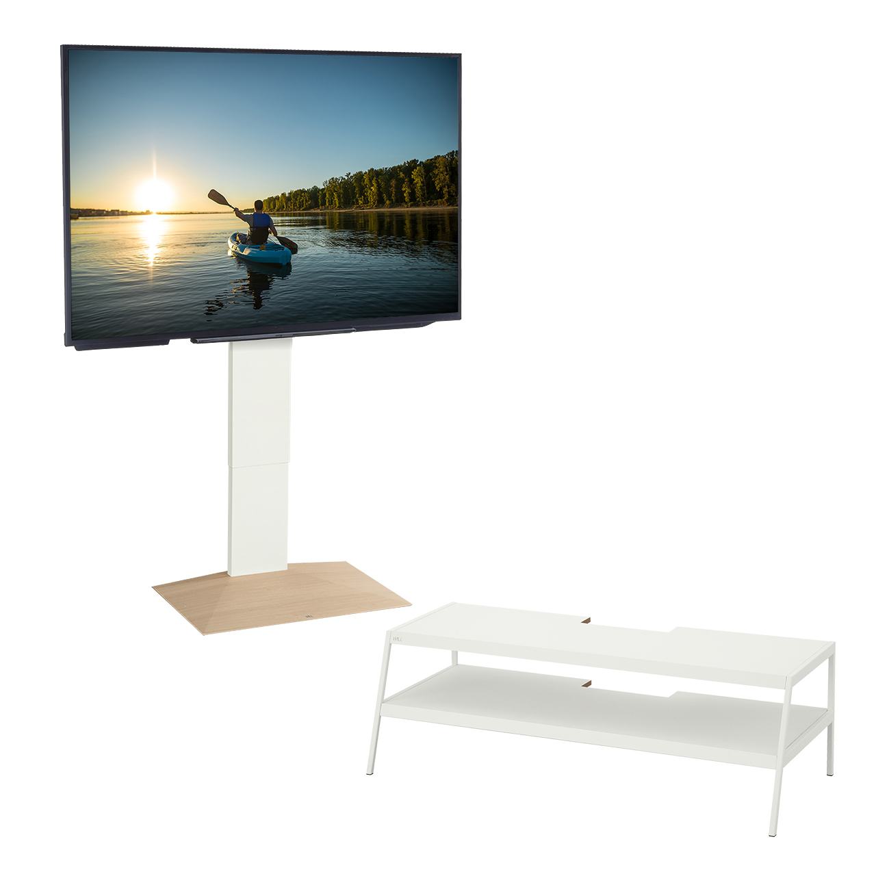 EQUALS（イコールズ） テレビ台 WALL 壁寄せテレビスタンド 32〜80v