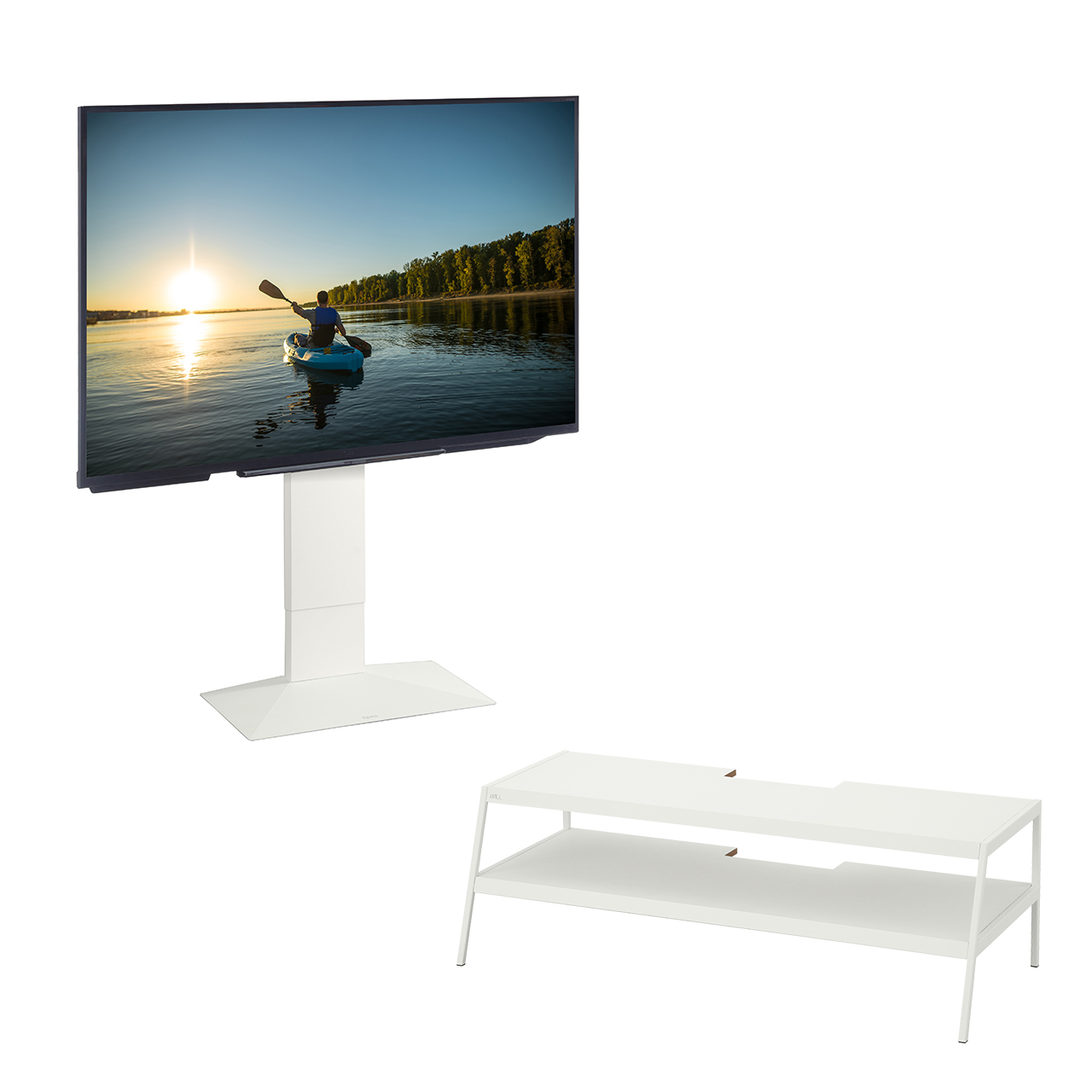 EQUALS（イコールズ） テレビ台 WALL 壁寄せテレビスタンド 32〜80v