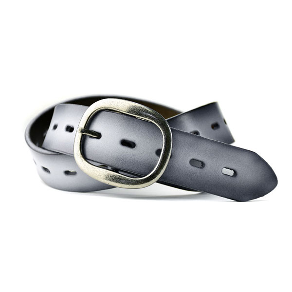 FLAG ON CREW ベルト メンズ レザーベルト バックルオーバル型 本革