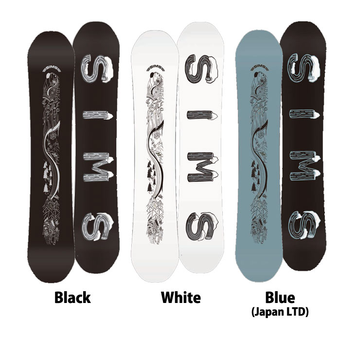 SIMS 23-24 SIMS シムス THE DAY ザ・デイ スノーボード 板 ship1