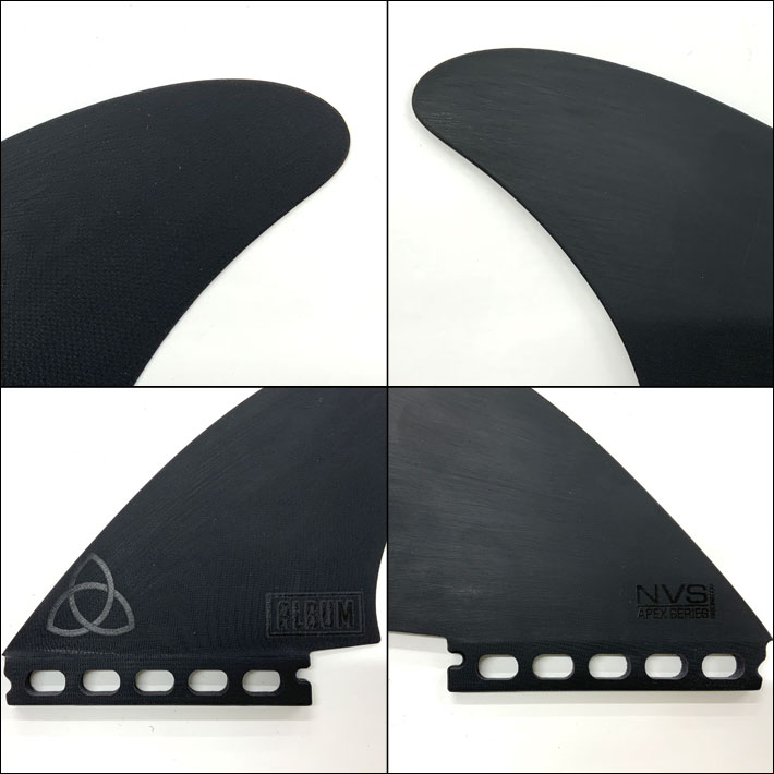 サーフ フィン ショートボード用フィン NVS Fin ALBUM FASCINATION