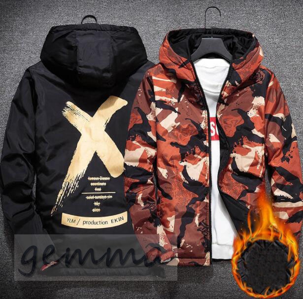 リバーシブル メンズ 迷彩柄 ジャンパー マウンテンパーカー メンズ