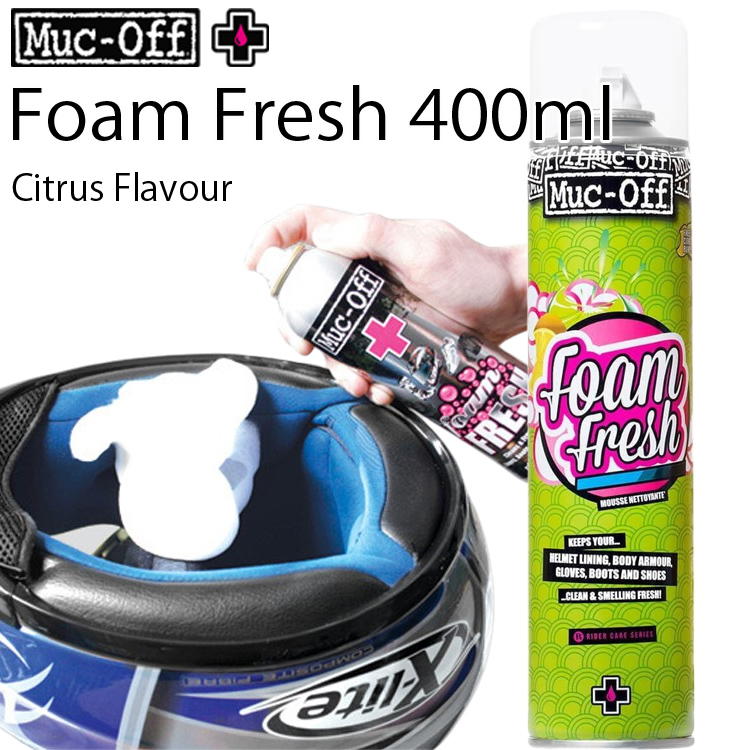 RIDEZ MUC-OFF マックオフ Foam Fresh 400ml フォームフレッシュ 消臭