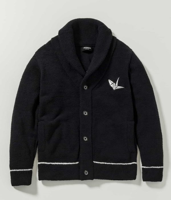 1PIU1UGUALE3 RELAX SALE セール 刺繍ニットカーディガン カジュアル