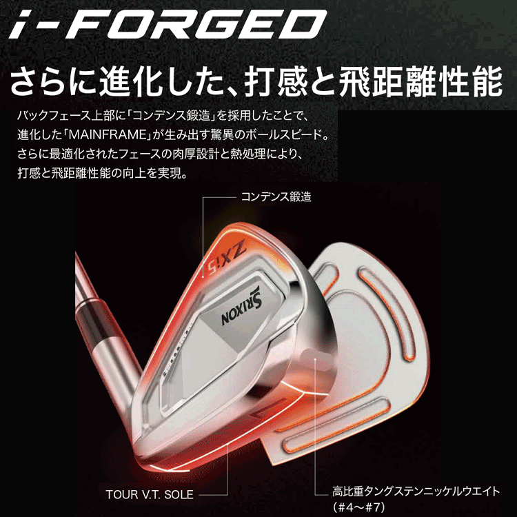 SRIXON 【期間限定】 ダンロップ スリクソン ZXi5 アイアン 6本セット