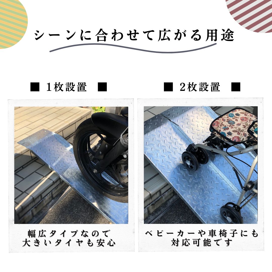 法山本店 段差解消スロープ 適用段差30cmまで HSP-300W 幅広タイプ 幅