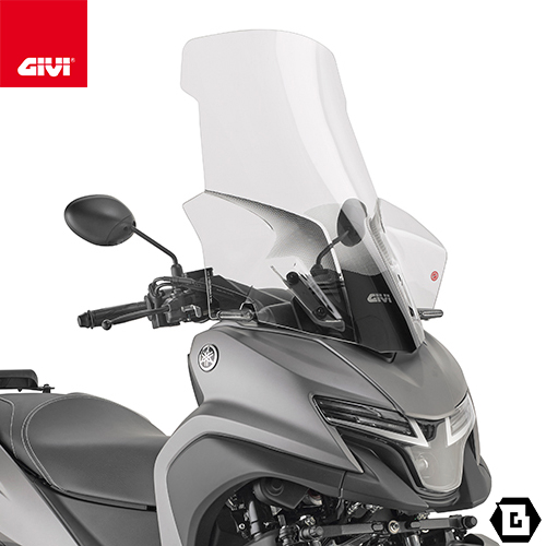 GIVI（ジビ） GIVI 2123DT スクリーン クリア 大型ウインドシールド