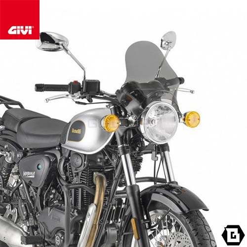 GIVI（ジビ） GIVI A660 ユニバーサルスクリーン スモーク 42.5×42cm