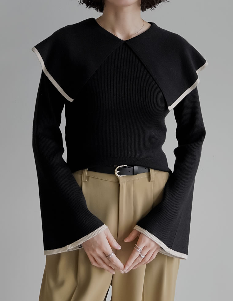 Re:EDIT（リエディ） ニット トップス 長袖 レディース5色 M/L