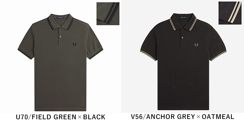 FRED PERRY（フレッドペリー） ポロシャツ 半袖 ツイン ティップド