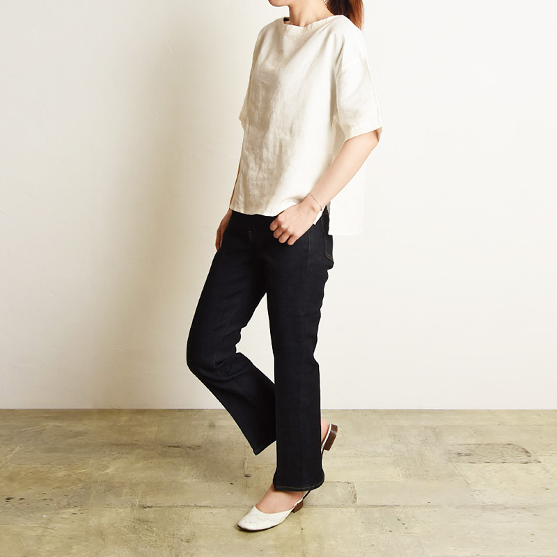 オーシバル オーチバル ORCIVAL リネン ボートネック プルオーバー