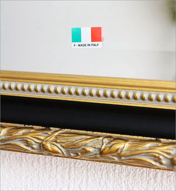 鏡 壁掛け ウォールミラー おしゃれ イタリア製 壁掛けミラー