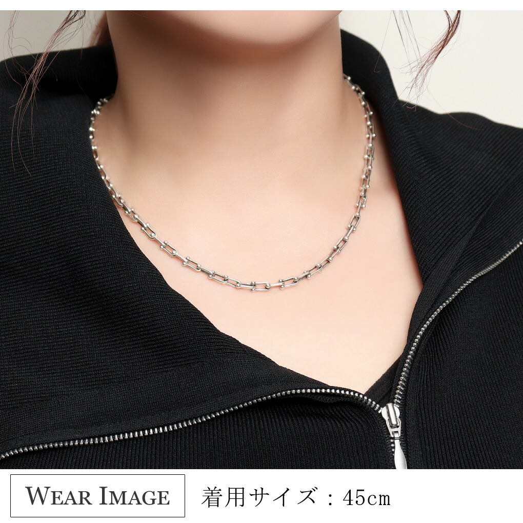シルバー925 リンクチェーン ネックレス チェーン シルバー 45cm 50cm