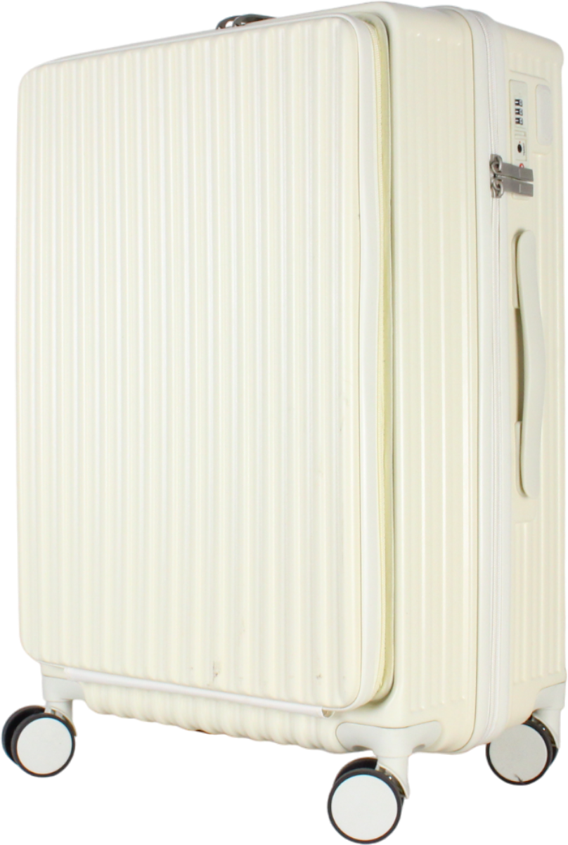 フロントオープン 前開き キャリーケース mサイズ スーツケース m
