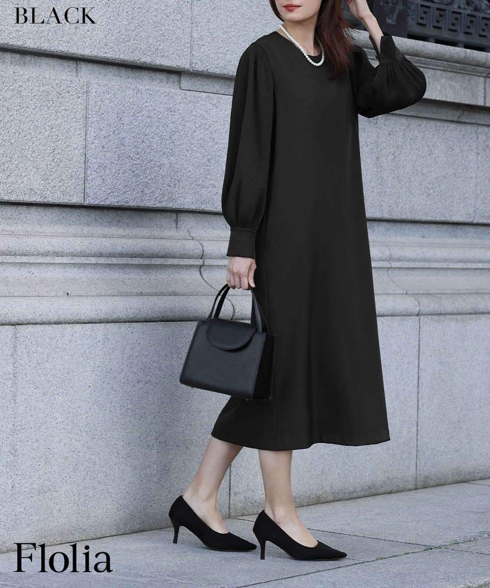 GIRL DRESS FOR NOW 喪服 レディース 礼服 ブラックフォーマル ロング