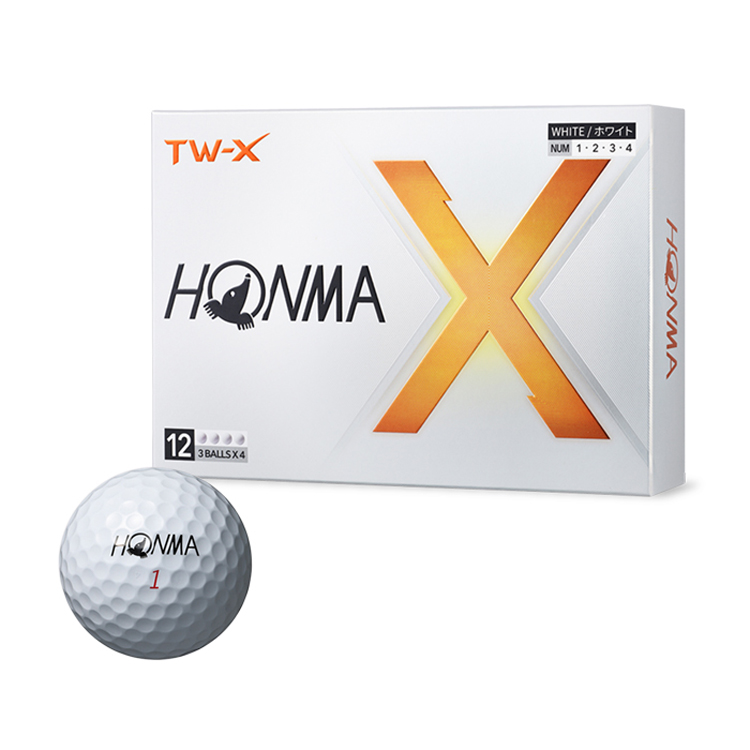 TOUR WORLD ゴルフ ボール 本間 ホンマ TW-S TW-X 1ダース（12球入