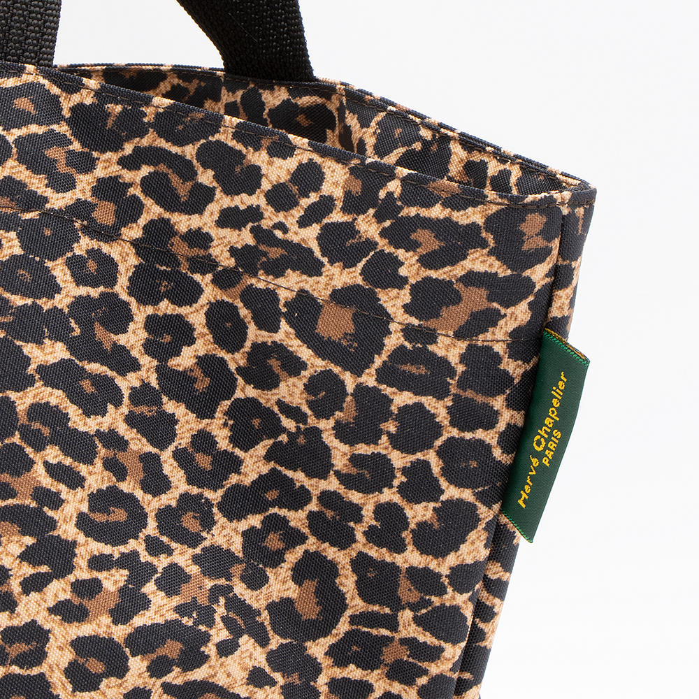 Herve Chapelier（エルベシャプリエ） トートバッグ パンサー バンダナ