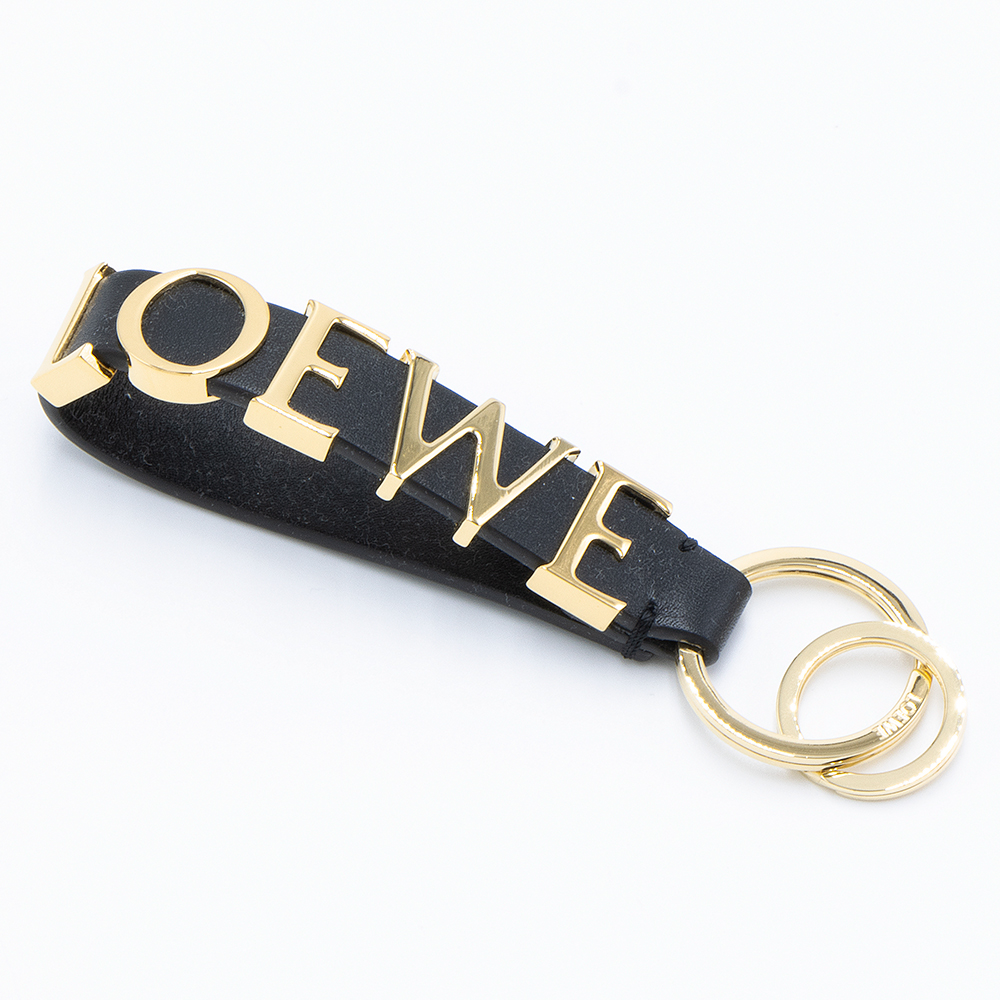 LOEWE（ロエベ） キーリング ブラック LOEWE Bold Keyring C554231X42
