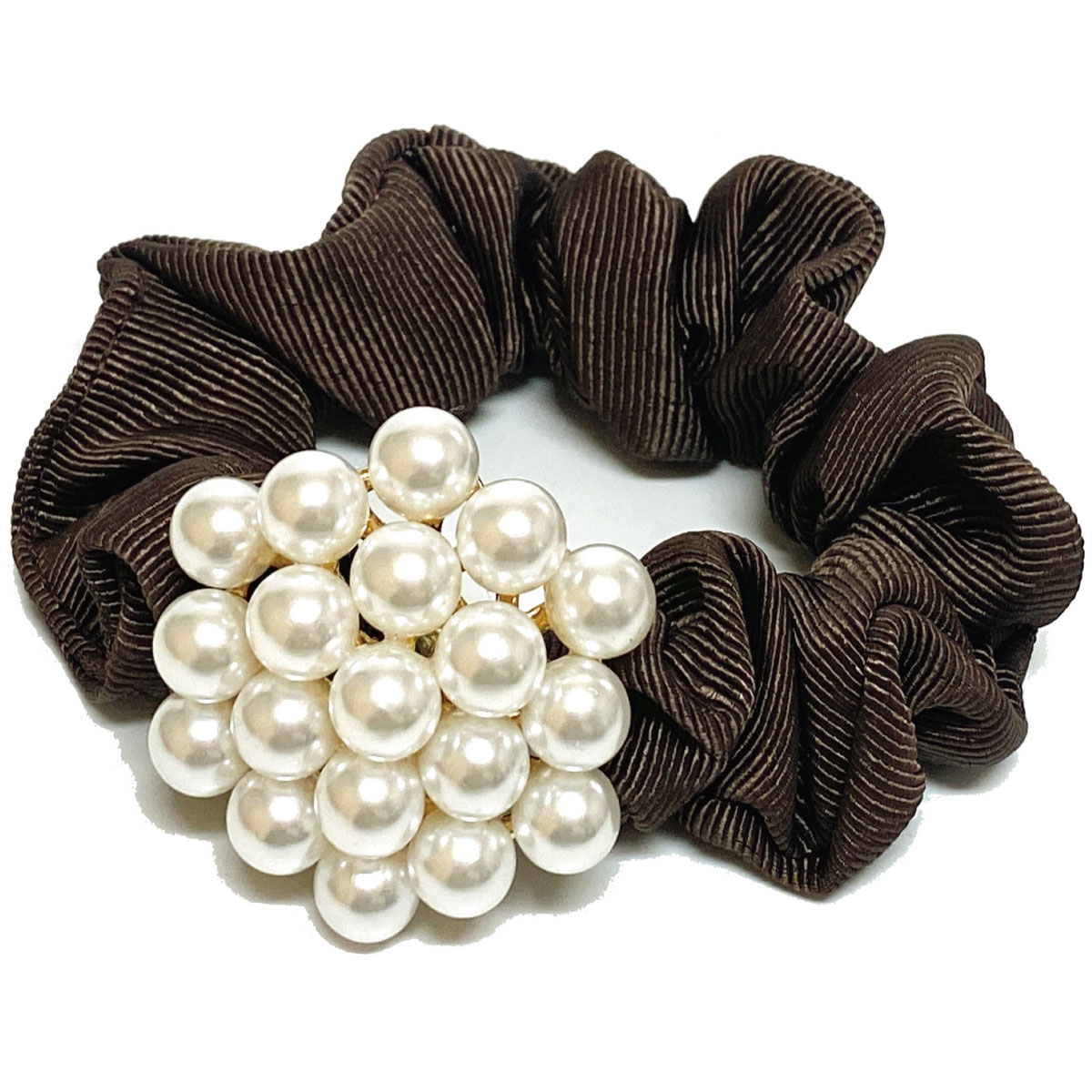 シュシュ えらべるモチーフ 髪飾り ヘアアクセサリー デザイン3種