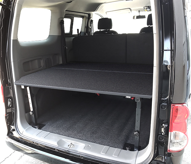 日産（NISSAN） NV200 バネットワゴン ベッドキット [硬質マット