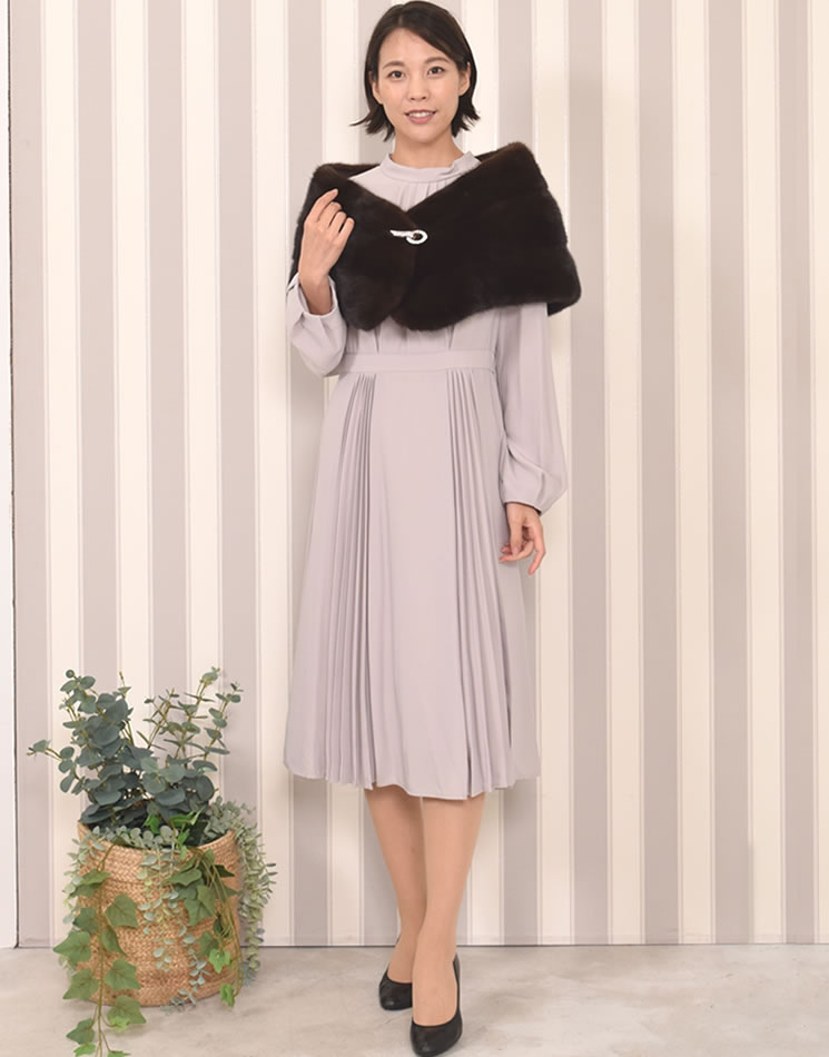 爆買 SAGA マホガニー ミンク ケープ ファーコート ファー ミンク