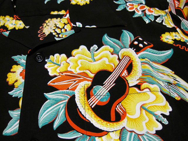 SUN SURF サンサーフ 長袖アロハシャツ マッキントッシュウクレレ